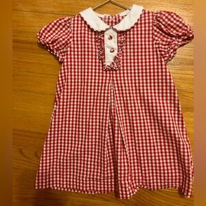 Red Check dress